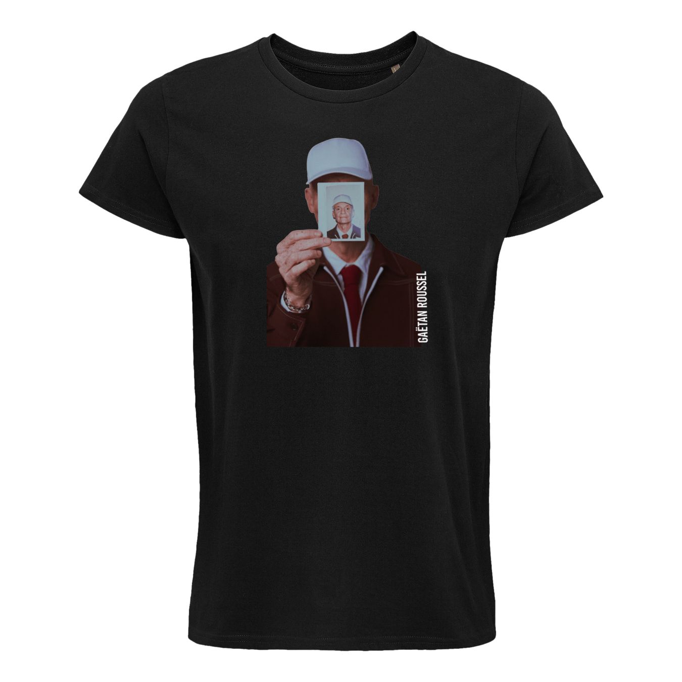 T-shirt NOIR Polaroid + Dates