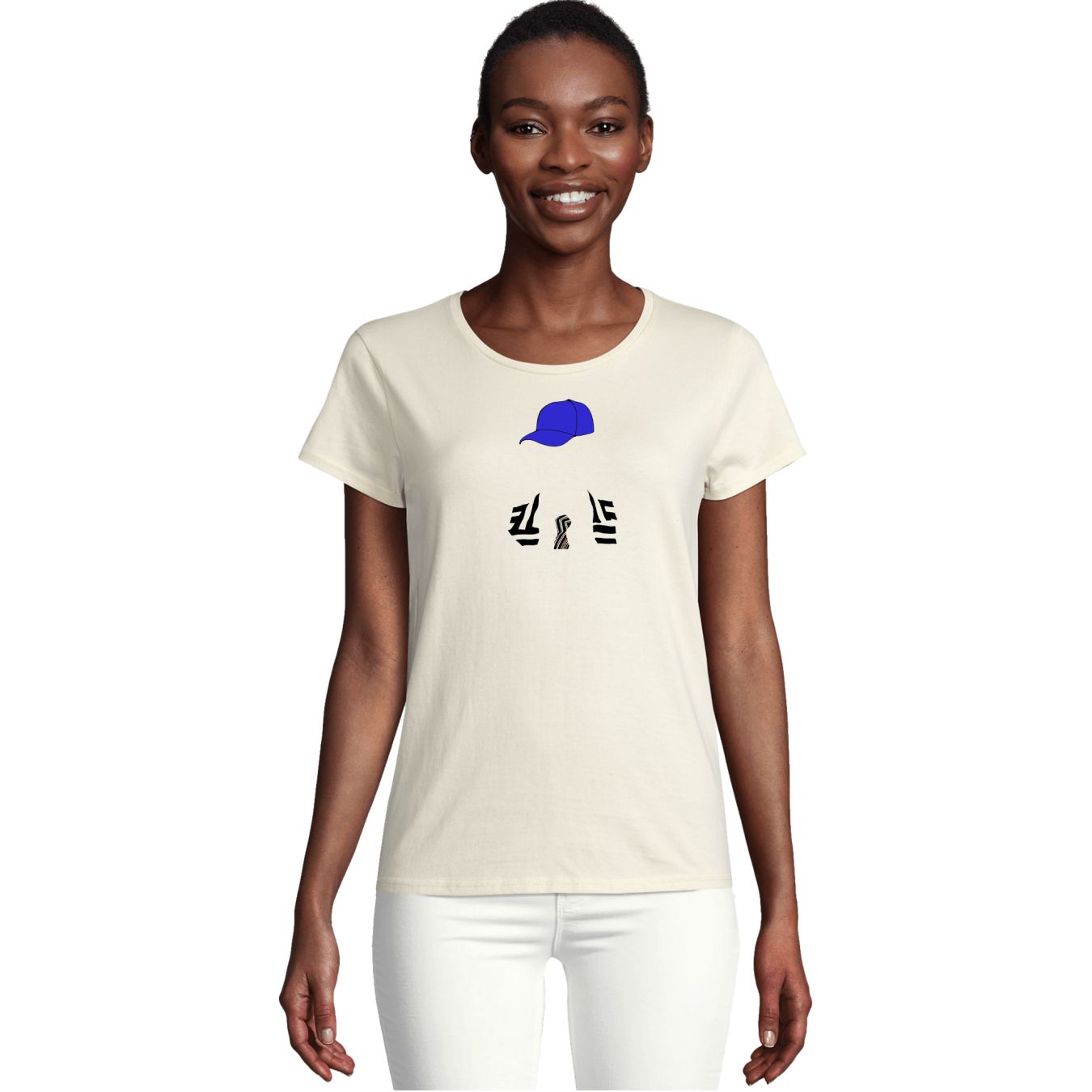 T-shirt Femme ECRU Casquette